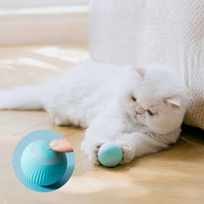 Smart LED 360° Rotating Cat Toy Ball