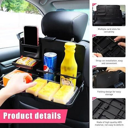 Car Travel Foldable Tray