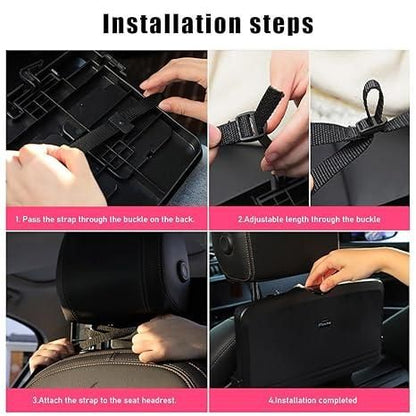 Car Travel Foldable Tray