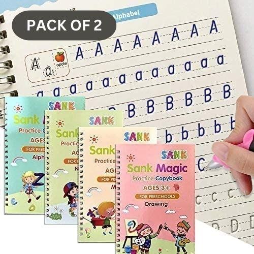 Magic Book Set - B1G1 ( 8 Books + 20 Refill+2 Pen+2 Grip)