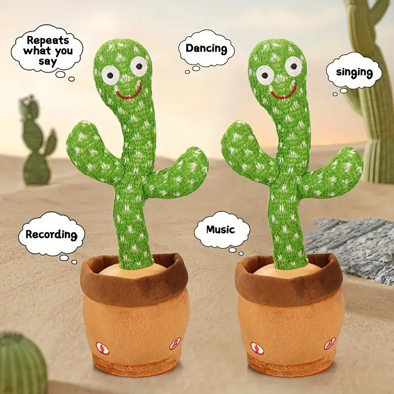 LED Musical Dancing & Mimicry Cactus Toy