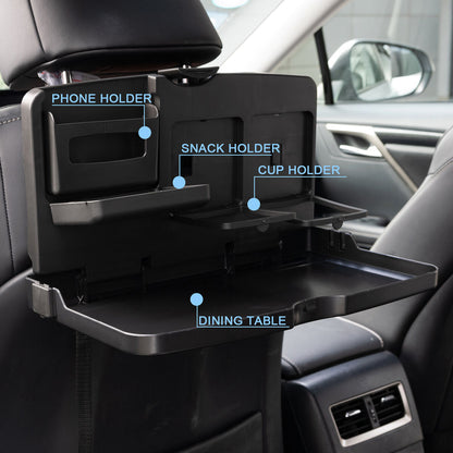 Car Travel Foldable Tray